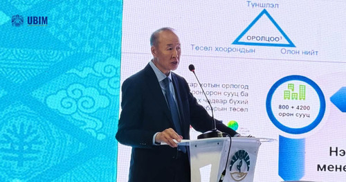 ХОТЫН НОГООН ОРОН СУУЦНЫ ТӨСЛИЙГ ТАНИЛЦУУЛЛАА.